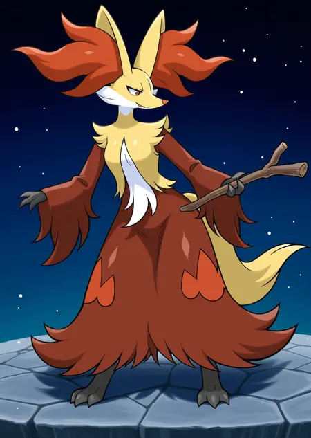 Delphox (Pokemon XY) [Illustrious