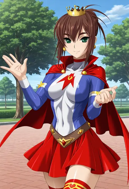 Akiko Yaegaki/Blaster Queen/Slave Queen (Thunder Claps)