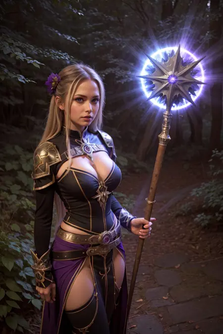 Weapon: Glow effect (Lineage 2)