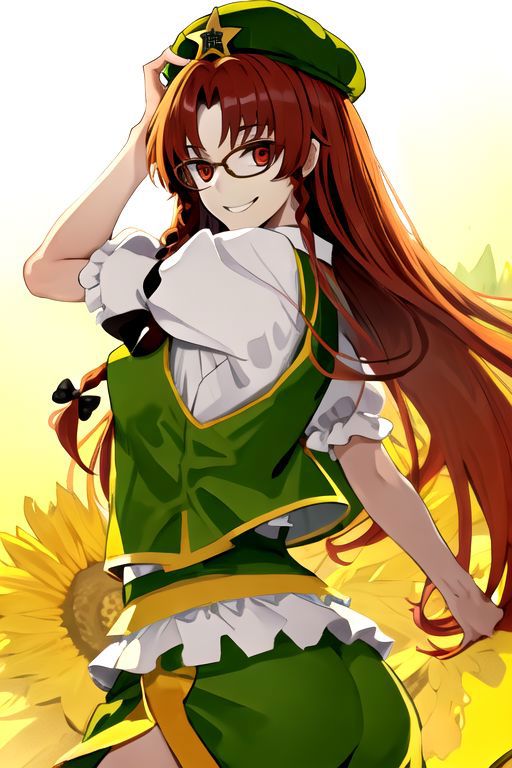 hong meiling (touhou) 红美玲 东方project image by TK31