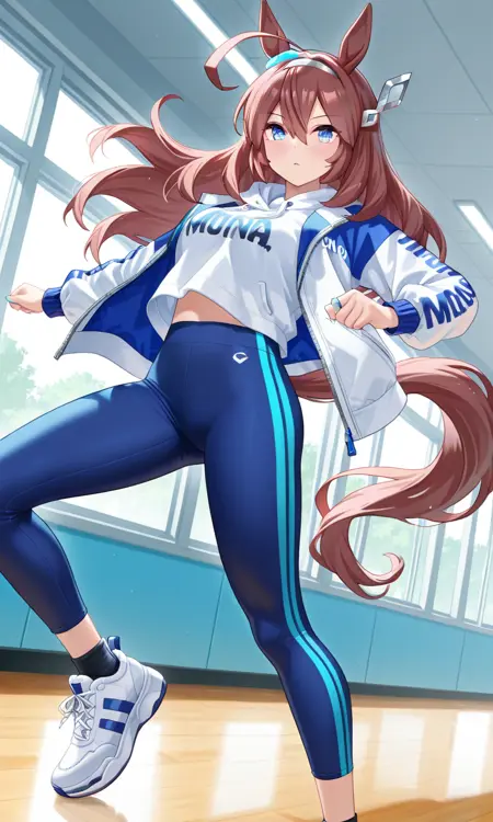 ___IL___ Mihono Bourbon___ umamusume___ Various Outfits___