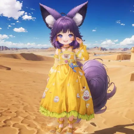 Blade & Soul ColorfulAutumnLeaves_Lin Female_V2劍靈:五色丹楓 麟族女