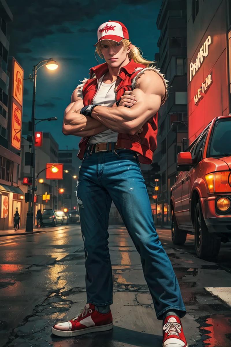 Terry Bogard (The King of Fighters) LoRA image by DoctorStasis