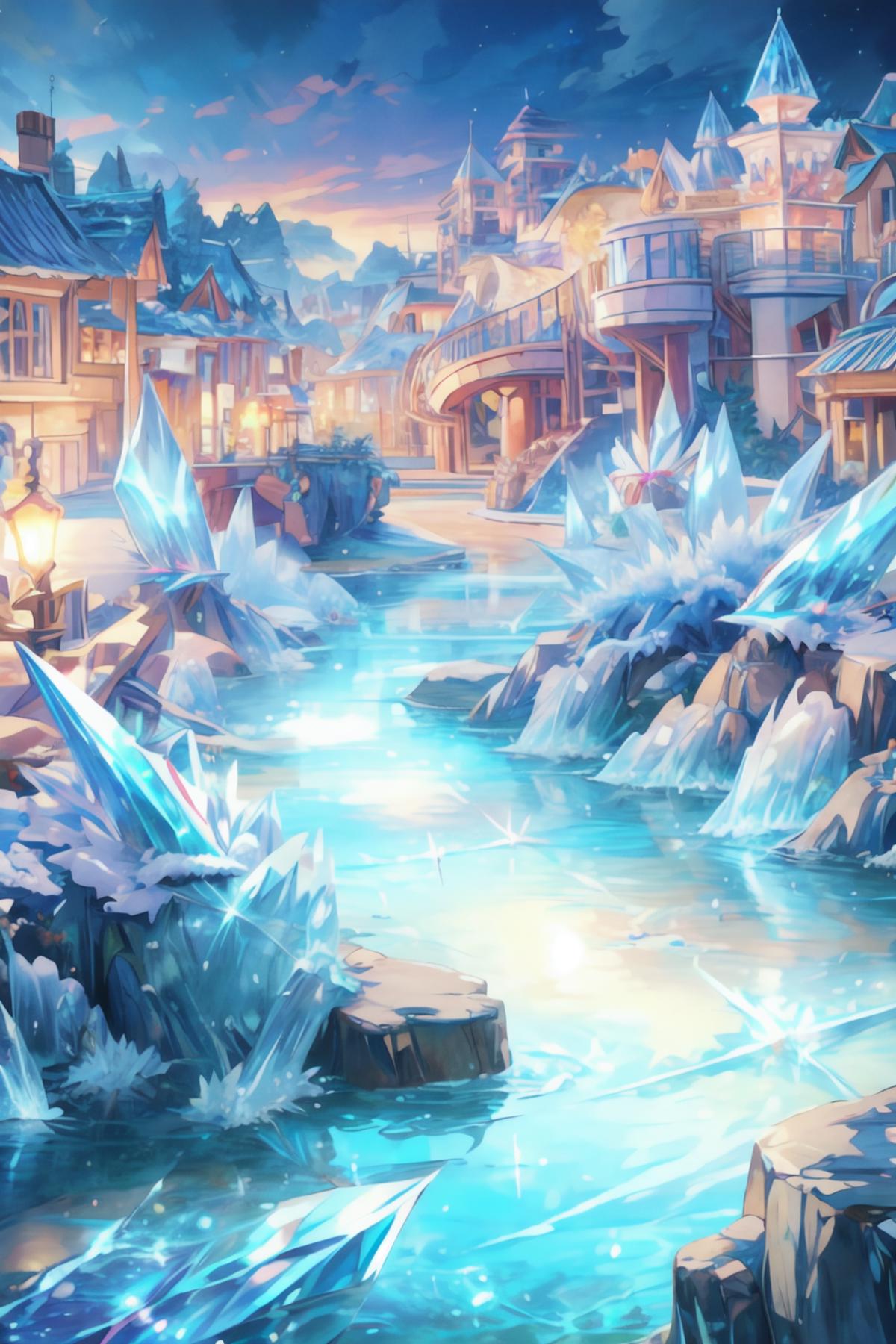 Waterpark | Background image by AI_android282873