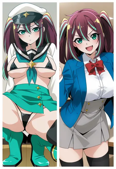 Gushing over Magical Girls_Akoya Matama丨魔法少女にあこがれて_阿古屋真珠丨梦想成为魔法少女_豹式装甲