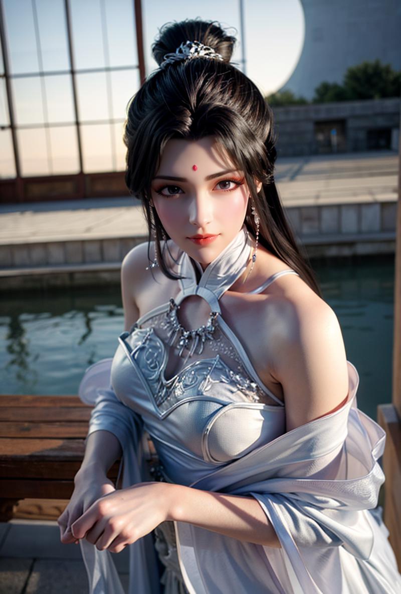 这个虚拟人有点像月婵[国漫女神系列] This virtual girl looks a bit like Yue Chan [Chinese comic goddess] image by michaelmoon
