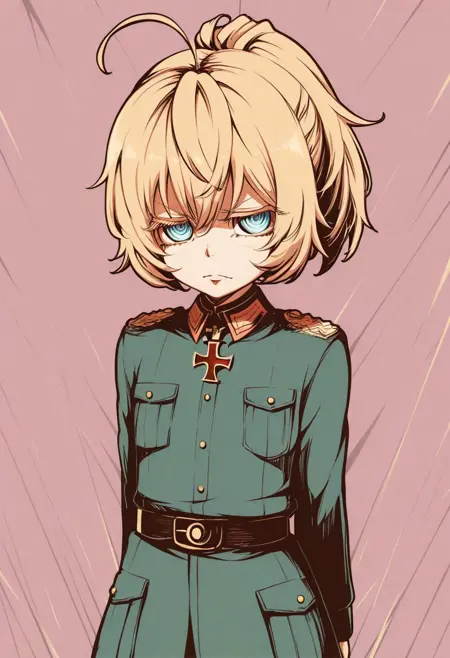Tanya von Degurechaff (shinobu shinotsuki style)