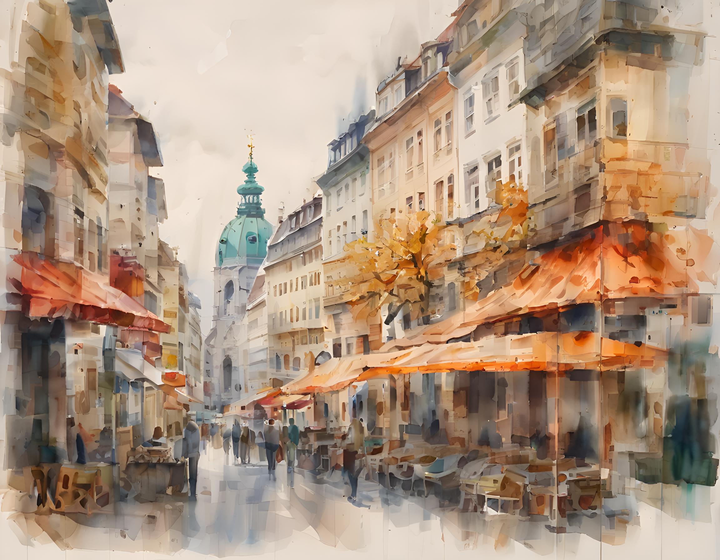 【SDXL】Traditional_Watercolor_Painting | Dataset image by Standspurfahrer