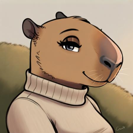 Anthro Capybara V1
