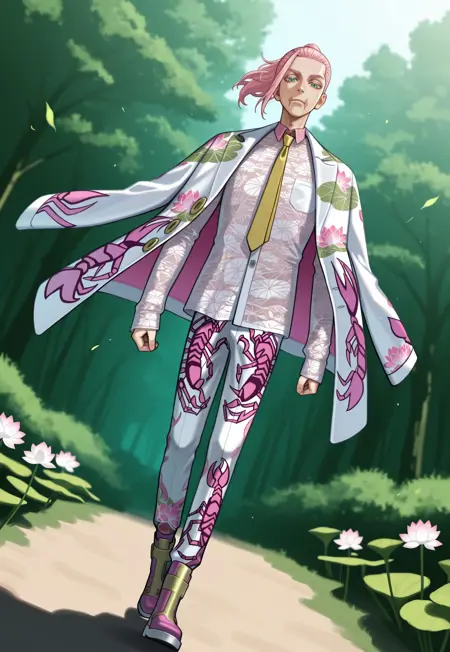 Pink Lotus Scorpion Suit - Clothing