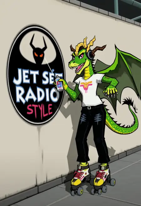 Jet Set Radio Style [FLUX]