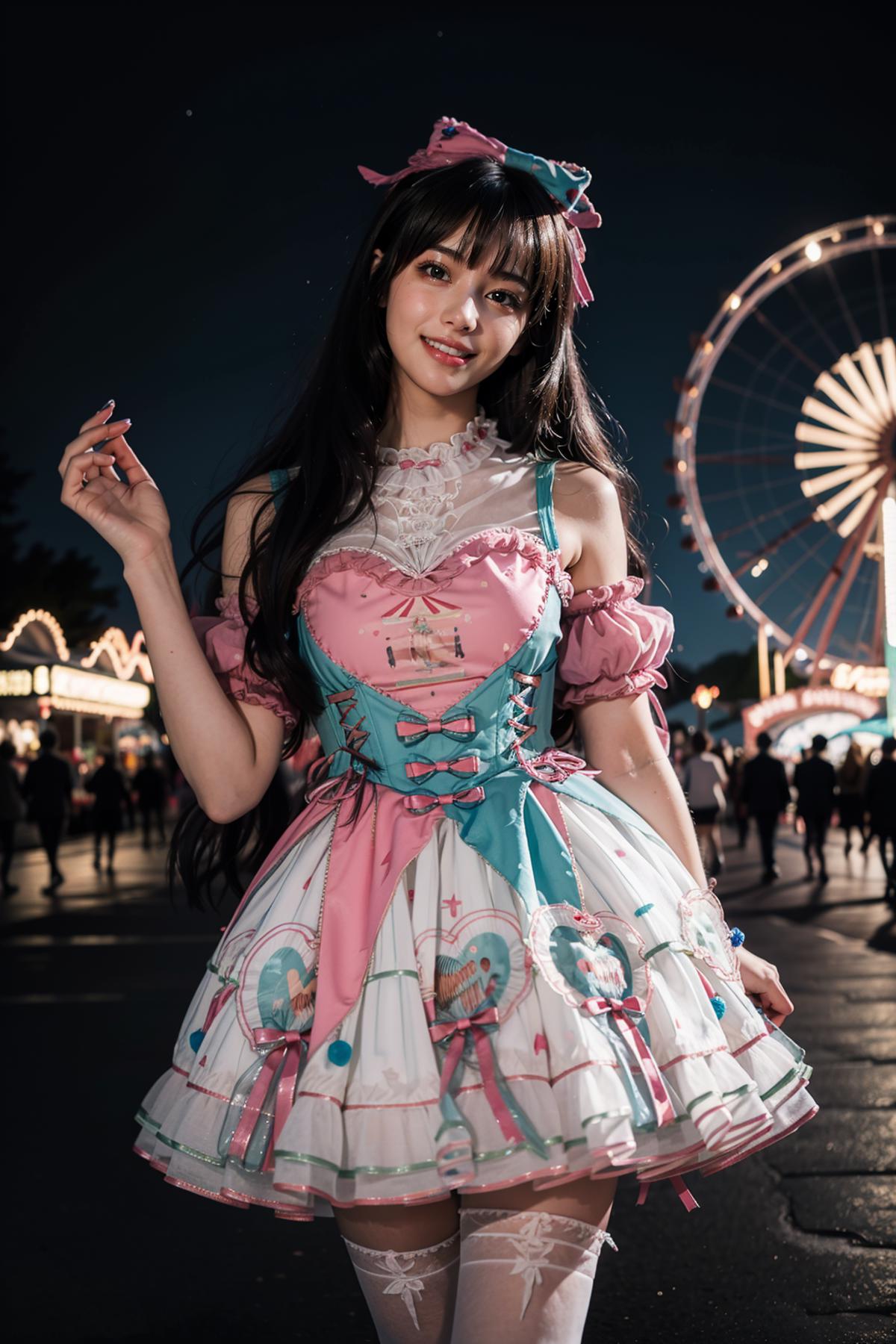 Sweet style dress | 甜美风裙子 image by cyberAngel_