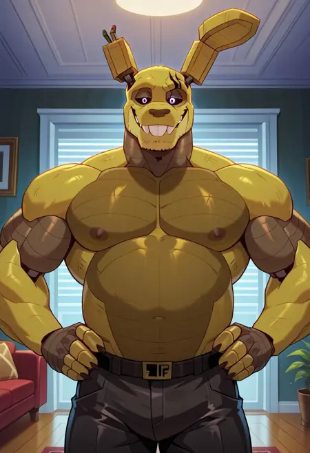 Springtrap (KiddieJay/K_Jukes/FNAF) [Pony & Illustrious]