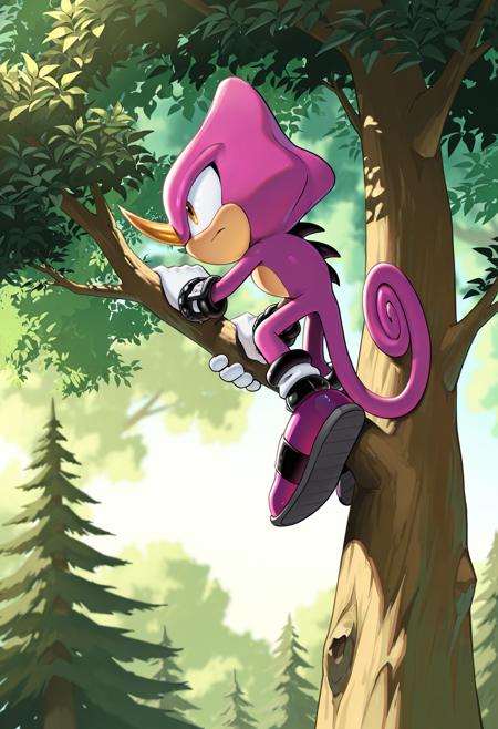 Espio the chameleon (sonic) Espio the chameleon