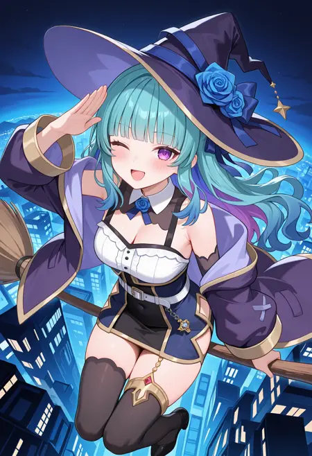 [IL v0.1] Meimi Majokko - Virtual Youtuber | 魔女っ子めいみ (2 costumes) [Request]