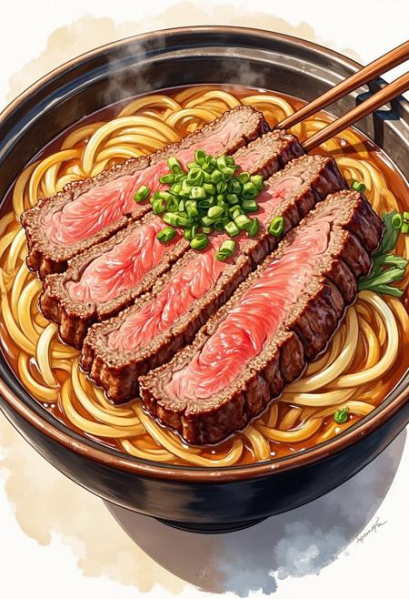 E_Food Illustration Style_Meal Illustration Generation v1.0
