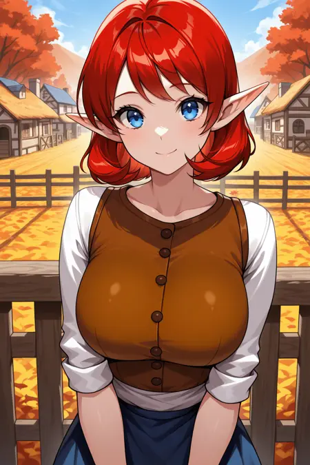 Anju/Cucco Lady/アンジュ (The Legend of Zelda: Ocarina of Time/Majora's Mask) SDXL LoRA [Illustrious]