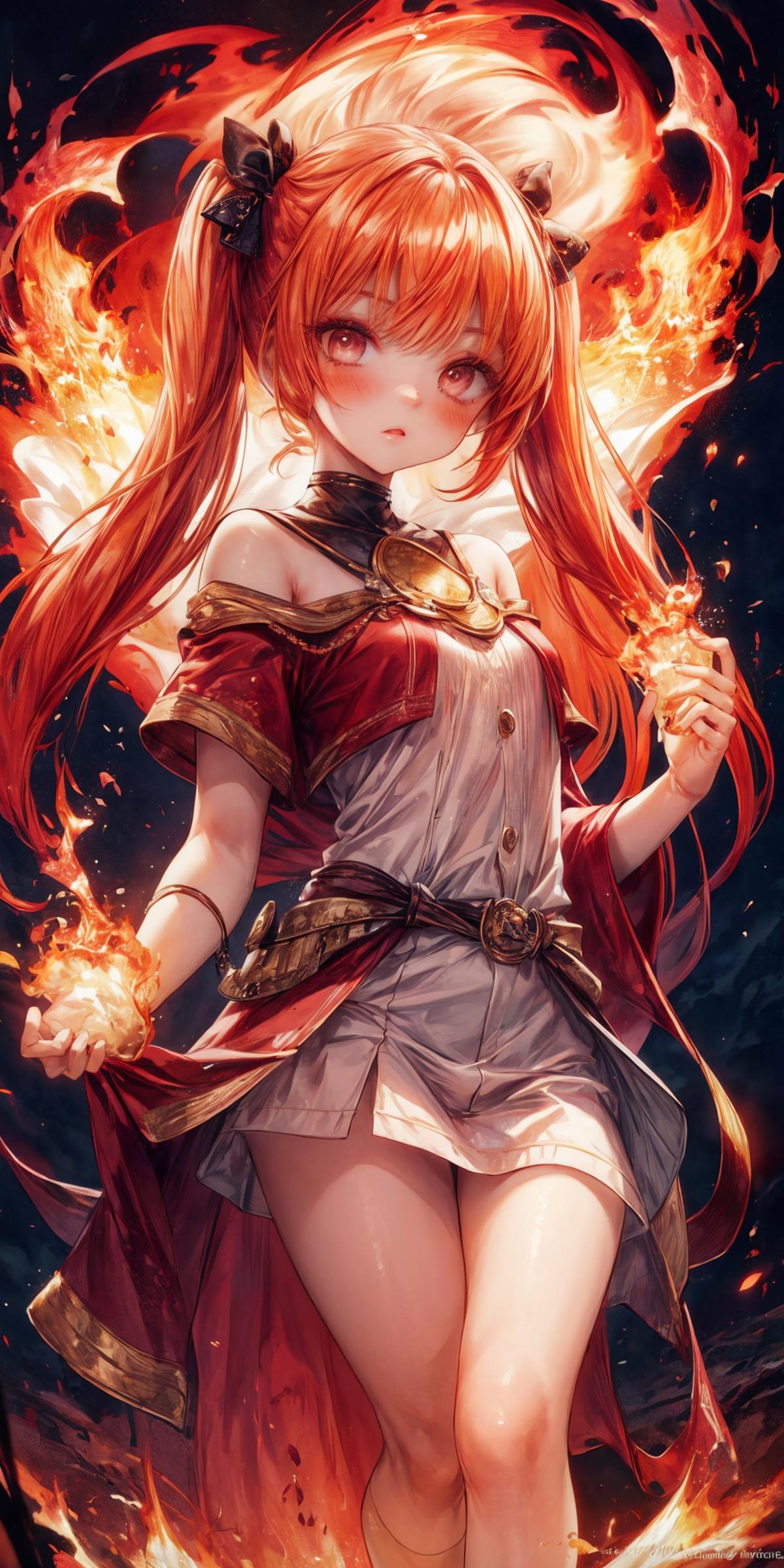 Fire/flare girls (element) by YeiyeiArt image by unknown_bolero537