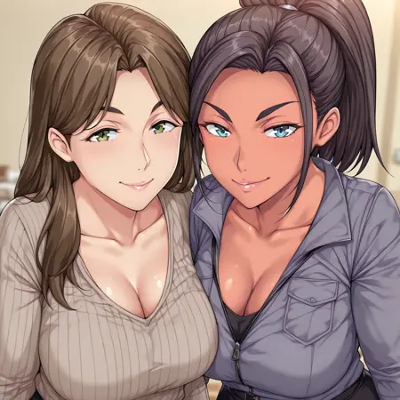 MILFs Kudou Ryouko & Kusakabe Aiko (ORCSOFT / OLTLO) (IL)