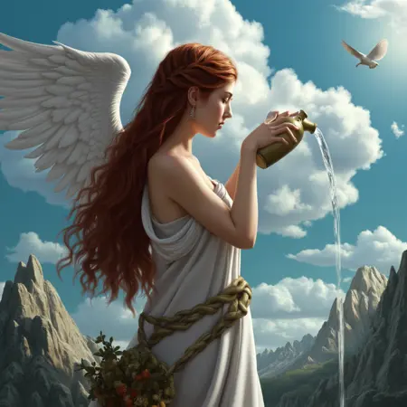 Greek mythology cinematic style XL + F1D