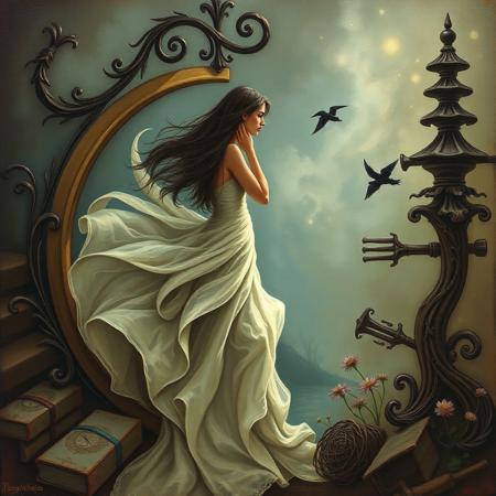 Time cast a spell on you, but you won’t forget me. I know I could have loved you, but you would not let me. I'll follow you down 'til the sound of my voice will haunt you.