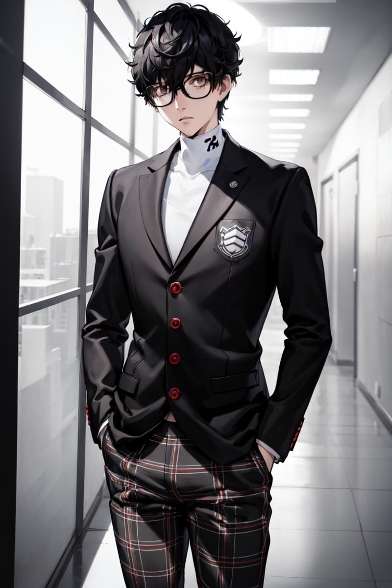 Ren Amamiya | Persona image by ChameleonAI