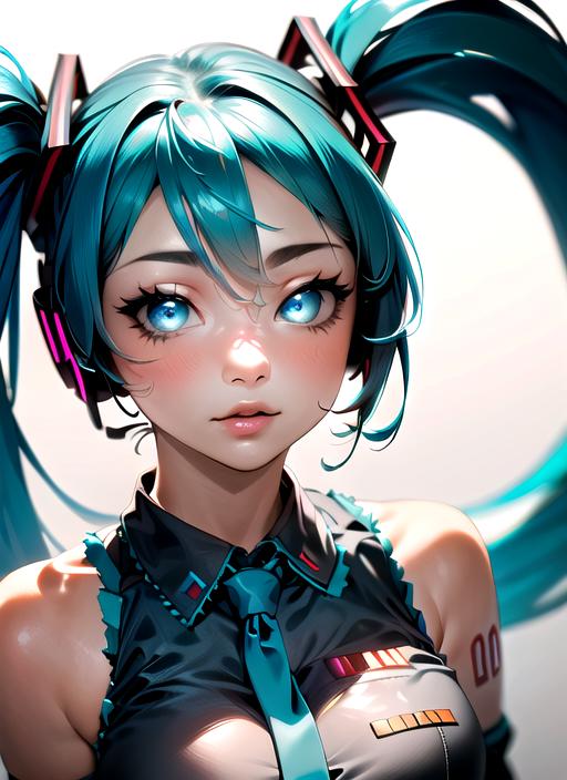 Hatsune Miku (with shiny eyes) image by Herrscher_AGGA2023