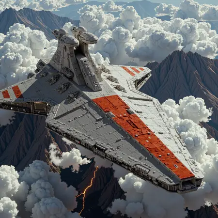 STAR WARS: Republic Venator Class Star Destroyer (FLUX)