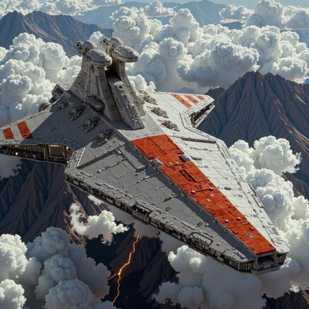 STAR WARS: Republic Venator Class Star Destroyer (FLUX) v1.0