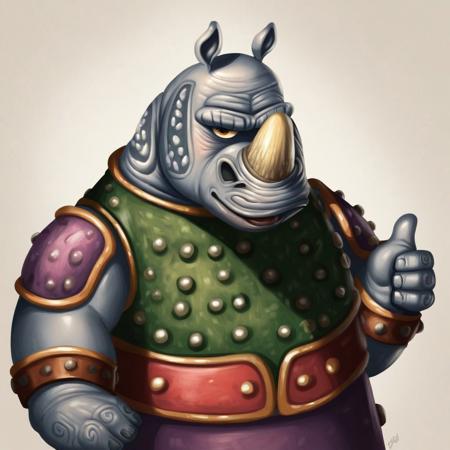 packshen, bird, white feathers, peacock feathers, red markings, robe, winged hands, packkai, bull, big horns, long hair, helmet, bracers, loincloth, waistbelt, leg wraps packrhino, rhinoceros, horn, gruff, skin markings, armor,  packlishan, panda, green eyes, fur vest, straps, lower teeth, hat,  packtailung, feline, whiskers, brown belt, purple pants, bottom fangs,