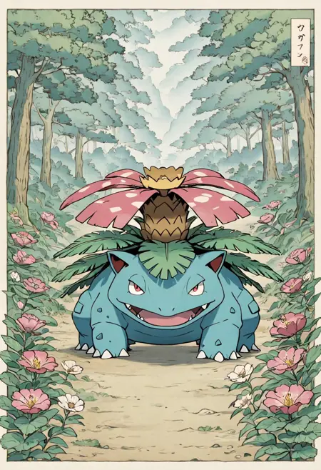 Pokemon Japanese Style