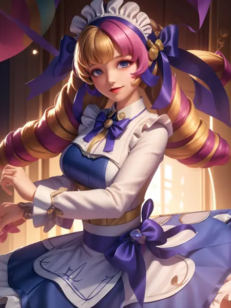 英雄联盟_格温_甜心咖啡_League of Legends_Gwen_Cafe Cutie