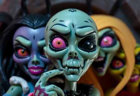 bratz icky skin dungeon nightmare chamber close faces