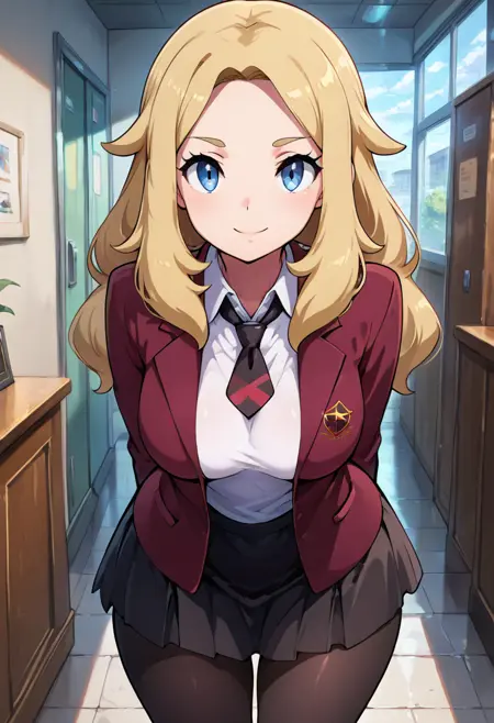 Lass (Sword & Shield) | ミニスカート (Pokemon)  [Illustrious & Pony & SD1.5]