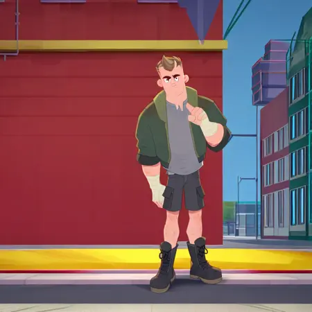 Dirk Savage from Last Kids on Earth