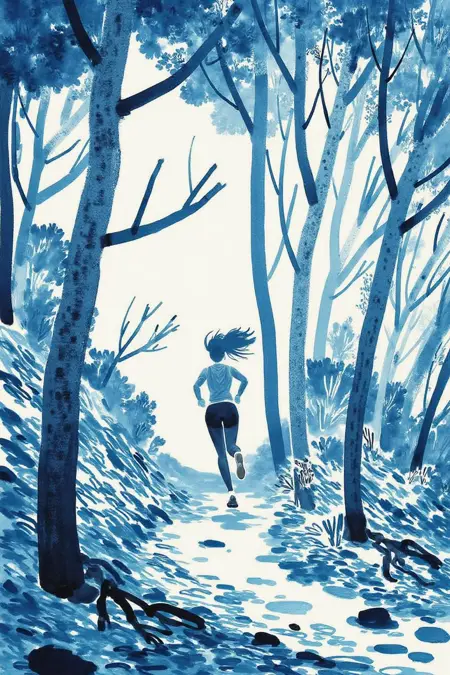 Slice of Life: Modern/Contemporary Ink Wash/Watercolor Illustration Style