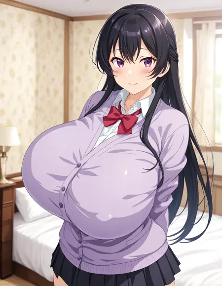 深見 ありさ(Arisa Fukami)ダキ*カノ kiss(Animagine XL3.1)