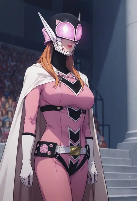 Sesera Sakurama [ Pink Keeper ] (Sentai Daishikkaku  / Go, Go, Loser Ranger! )