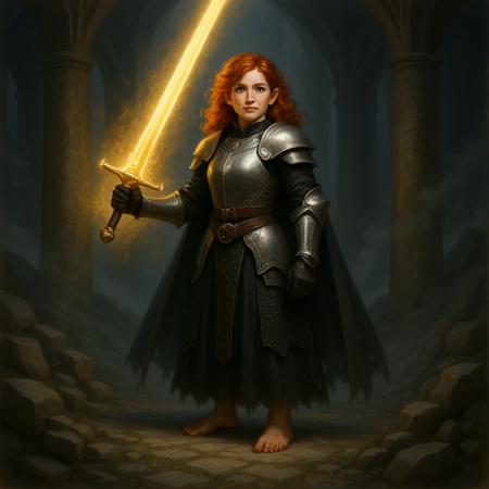 Halfling Girl (FLUX) V1