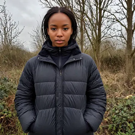 Ukraine woods outskirt