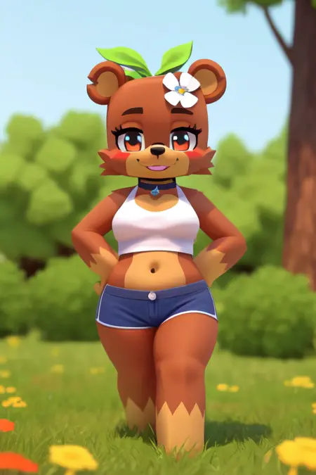 Bia the Teddy Bear (SlipperyT)