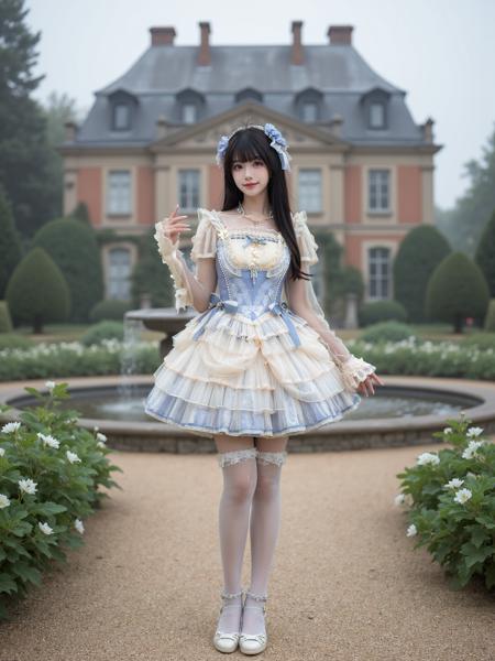 [Flux.1 D][Realistic] Lo Dress Collection | 洛丽塔裙子集合 Style 6