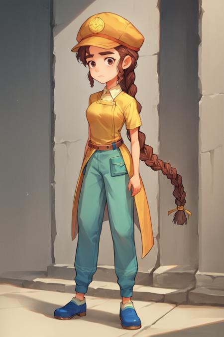 Nora | My Time at Portia (Pony XL LoRA) v1.0