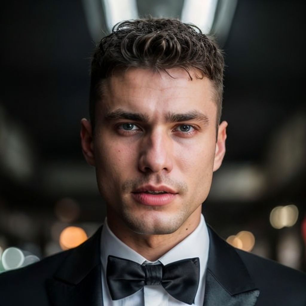 DSLR photo of lubosdzuba person using a tuxedo.face portrait.in blade runner.daylight.professional photography.high resolution.detailed photo.RAW.still film.f/16.uhd.hdr.4k <lora:lubosdzuba_48150:1>