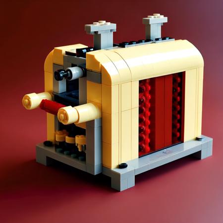 <lora:LegoAISD:1> LegoAI toaster , detailed, intricate