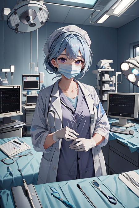 Doctor Coat (Surgery Ambience) v1.0 - With Cap