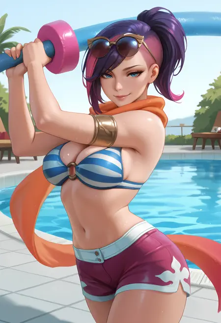 Pool Party Fiora / League of Legends