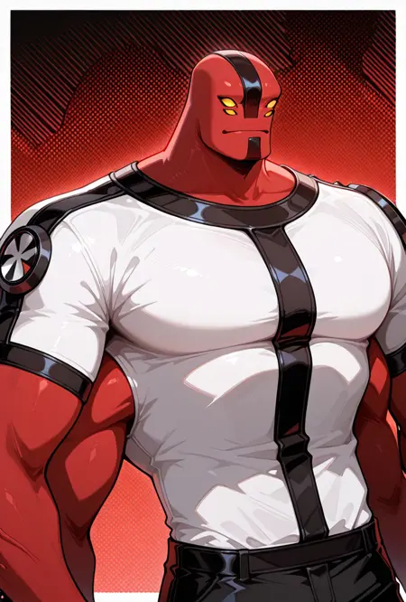 Four Arms -- Ben 10 (chaquetrix support) Illust + 1.5