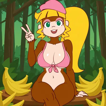 Dixie Kong (Minus8 / Donkey Kong Country 2)