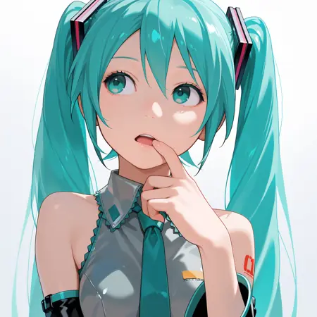 Thinking Monkey (Meme) - Finger to mouth